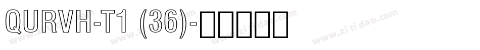 QURVH-T1 (36)字体转换